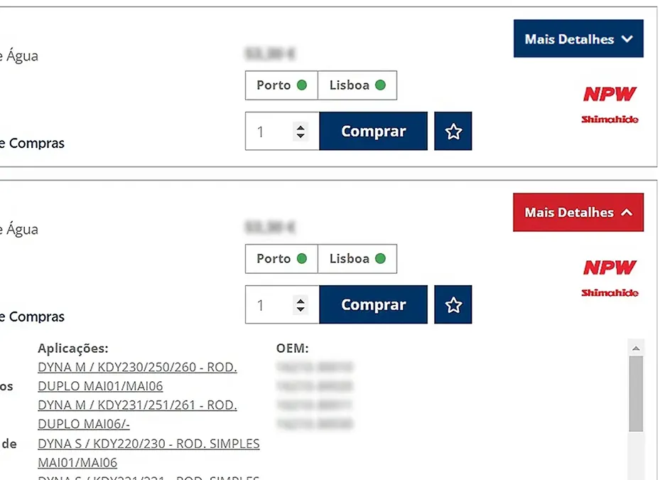 Image showing the button after
