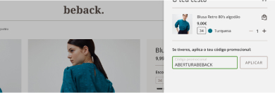 Image showing the voucher being applied