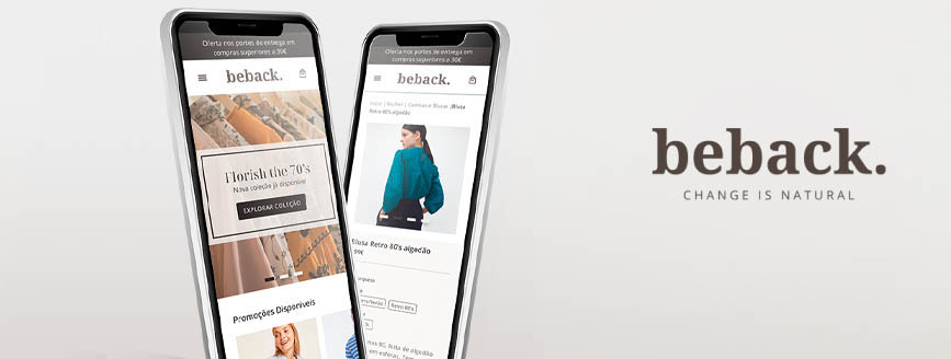 mobile mockup image with the website open